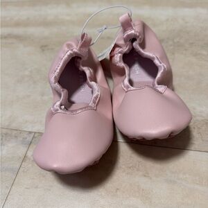 NWT JOE FRESH Pink Toddler Ballet Slippers (10)